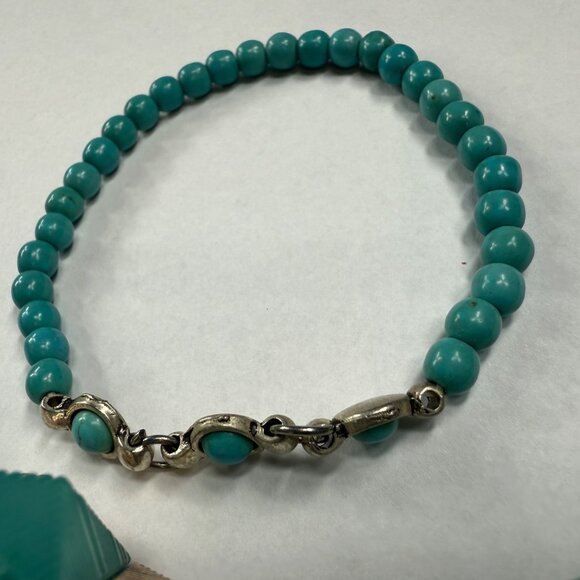 Set Of 3 Women Bracelets - Beaded Stretch Assortment Turtles Geometric Shapes - Picture 8 of 16